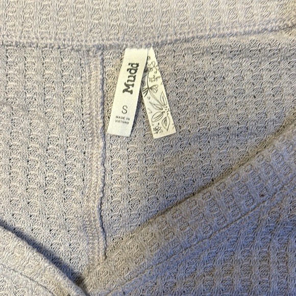 Size S Mudd gray button up - Picture 2 of 2